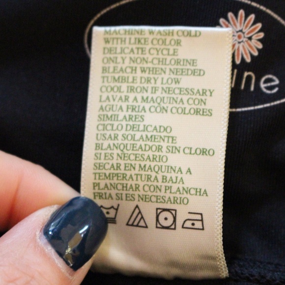 Tangerine, Black straight leg Leggings - Picture 7 of 9